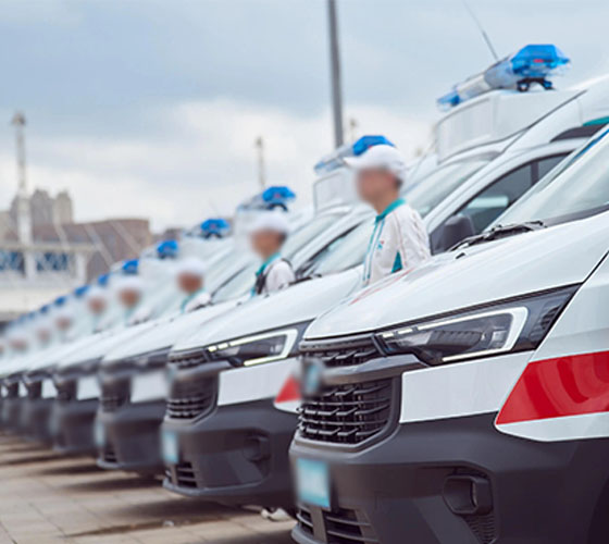 开江县服务车队展示